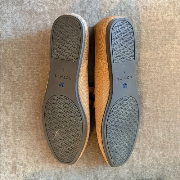 Rothy's Double Buckle Mary Jane Flats - Java Chip - Picture 2 of 8